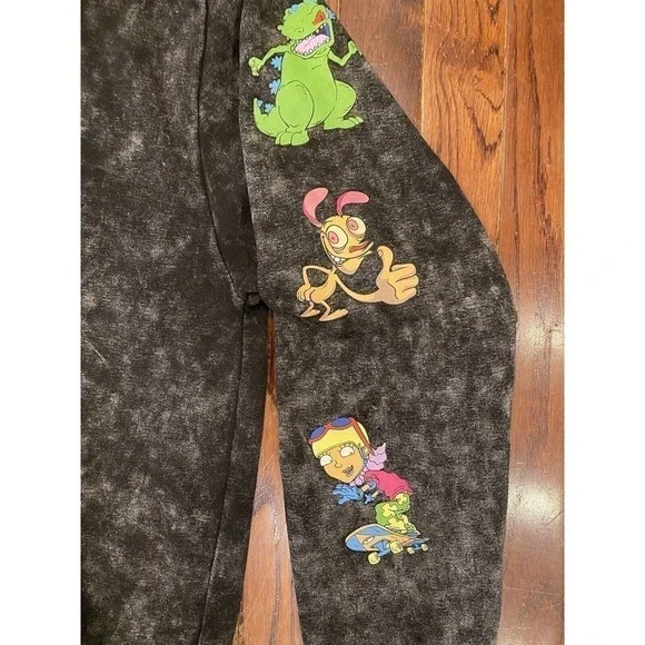 Nickelodeon Hoodie New with Tags Rugrats Catdog Hey Arnold Size Large Y2K Retro - Picture 3 of 6